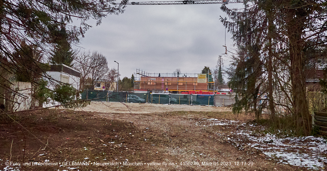 01.03.2023 - Baustelle an der Niederalmstraße 16